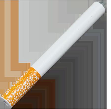 Tubo de esnifar con forma de cigarrillo